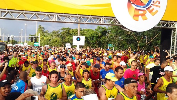 Dez mil atletas participaram da 30ª Corrida de Reis (Foto: Kelly Martins/GloboEsporte.com)